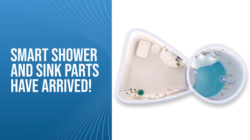 Smart Shower & Sink Parts Have Arrived!
