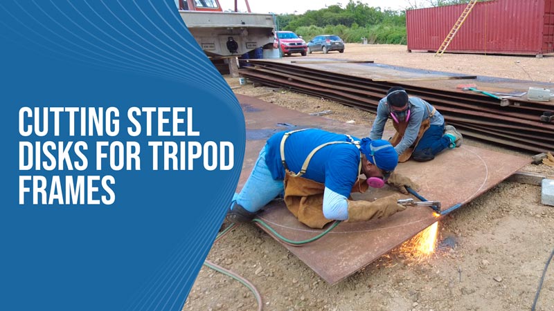 Cutting Steel Disks for TriPod frames