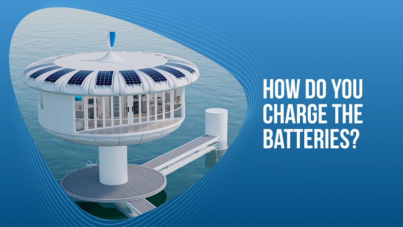 How do you charge the batteries?