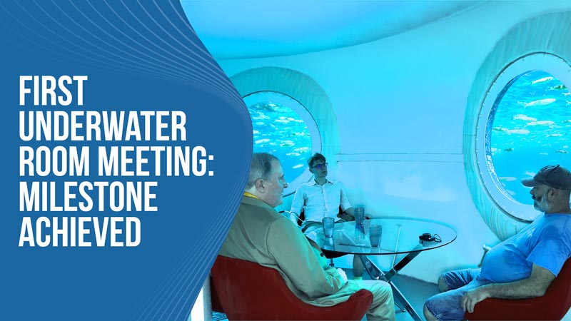 First Underwater Room meeting: Milestone Achieved