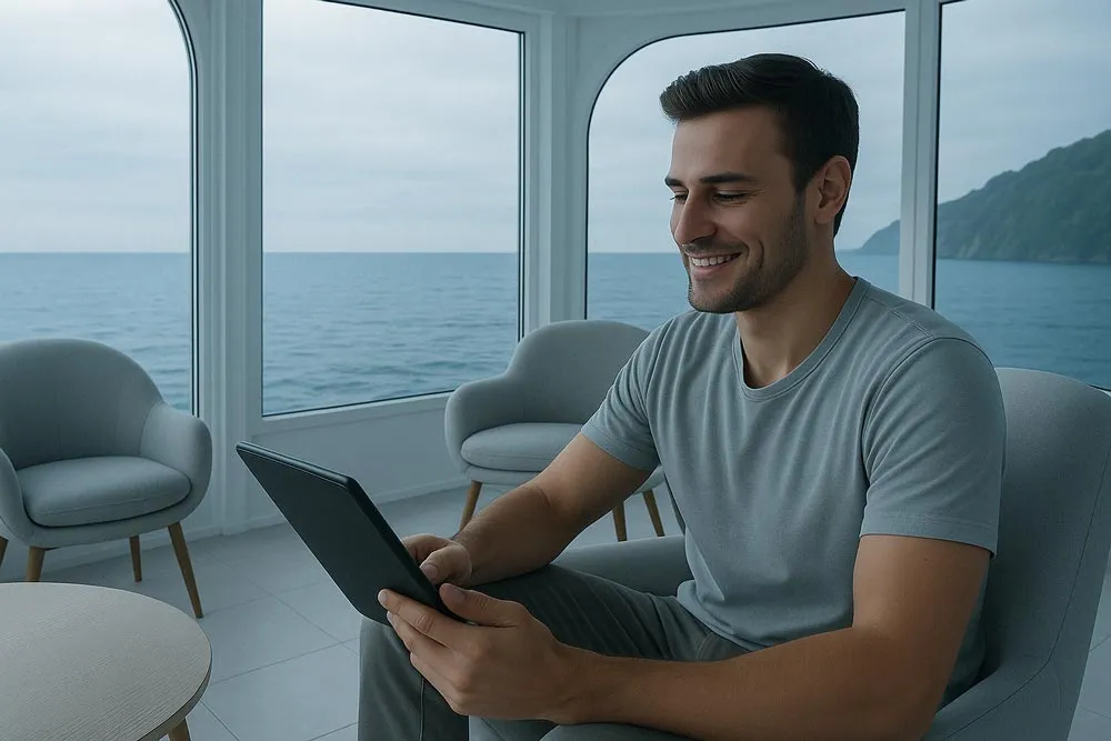 Smart Consumption When you’re living remotely on the sea, smart systems are not just luxuries, they’re lifelines.